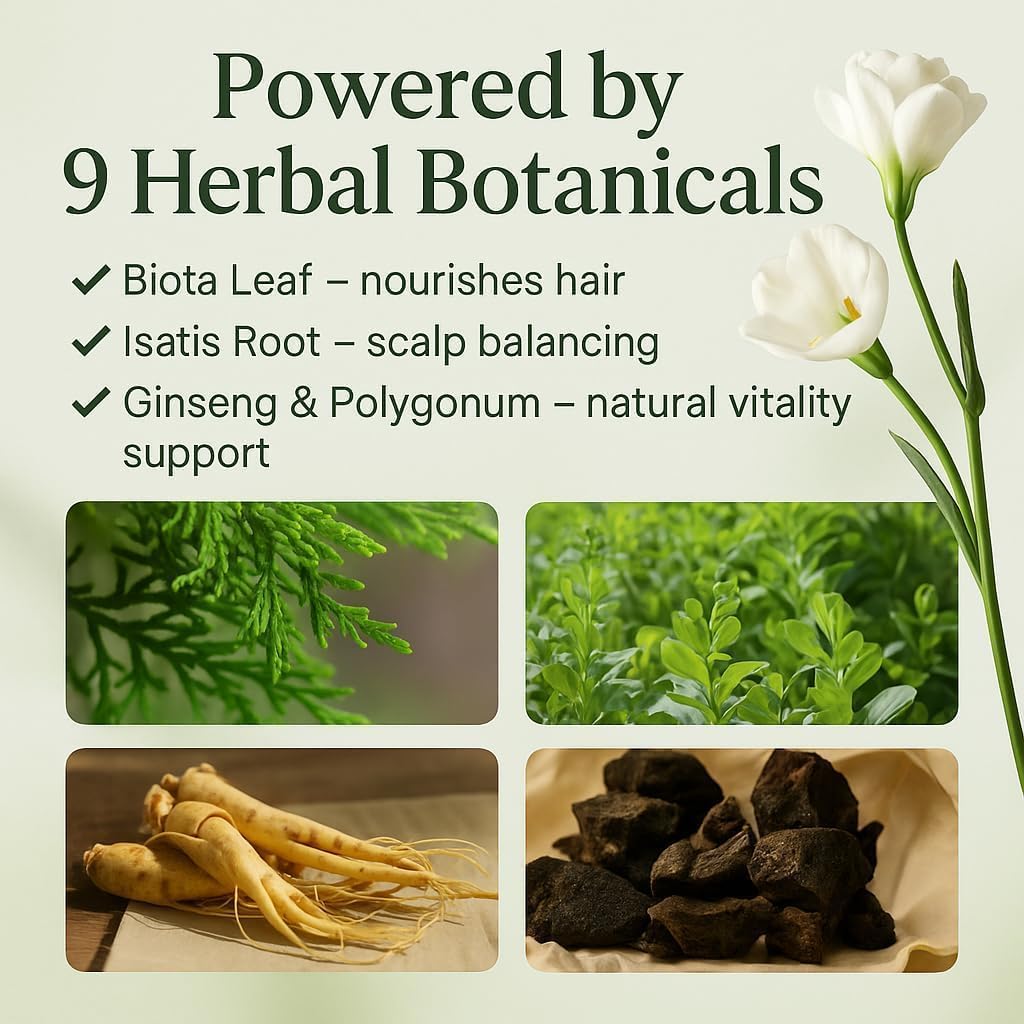 SEVEN GREEN الصابونة الطبيعية 100% لعلاج تساقط الشعر